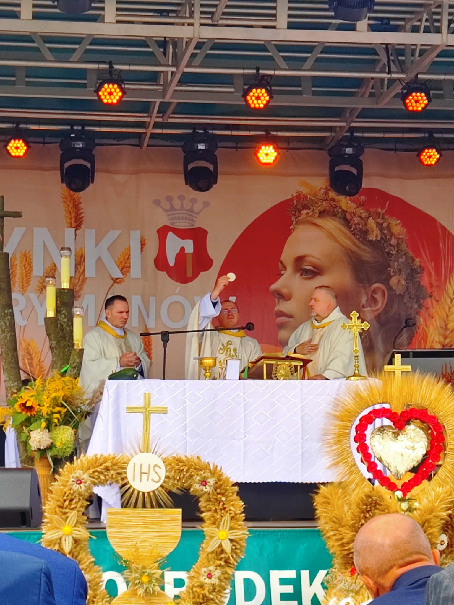 Dożynki gminne we Wróbliku Szlacheckim